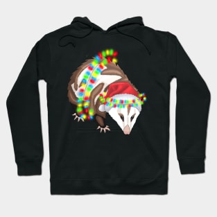 Christmas Opossum Hoodie